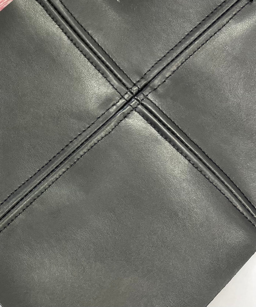 Leather or faux leather?